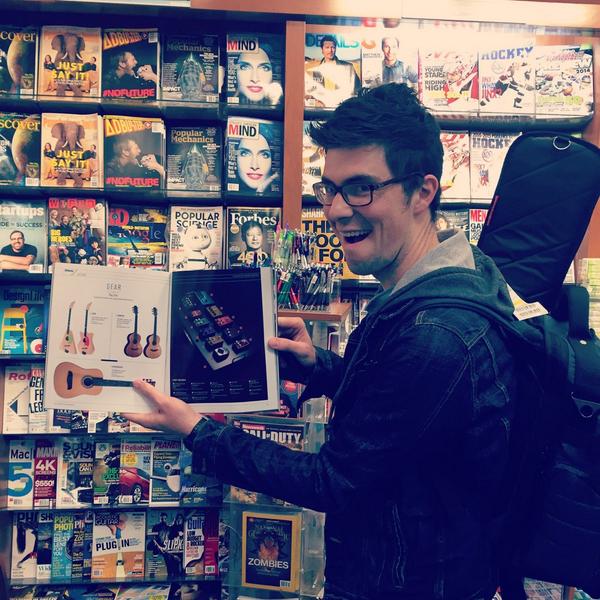 dashboards's tweet image. Loved seeing Dashboards in Guitar Aficionado while walking through the airport! #proudface  #geartalk @AficionadoMag