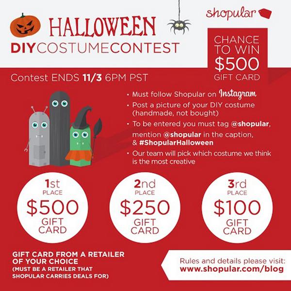 mommye's tweet photo. Share your #DIYHalloweenCostume w/ #Shopular for a chance to win $500! Visit: http://t.co/FLz0u5EnSo @ShopularApp http://t.co/3XAWbeIYz5