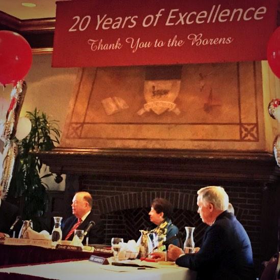 kdamp's tweet photo. Great celebration of President and Mrs. Boren's 20 anniversary leading @UofOklahoma. #WhatVision #LiveOnUniversity http://t.co/Mxr817hvrt