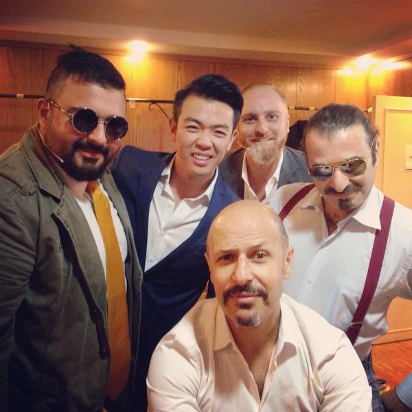 WonhoChung's tweet photo. خلف الكواليس قبل العرض بالأردن

Backstage before the show in Jordan http://t.co/qwSkxVqxUA
