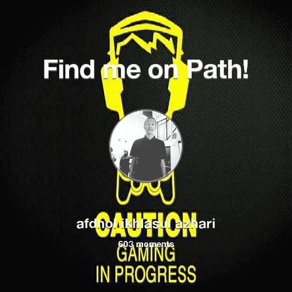 afdhol_IA's tweet photo. I've shared 603 memories with my friends on #Path - see them now at http://t.co/Y5jRej8VMx! #thepersonalnetwork http://t.co/qyUicnhcod