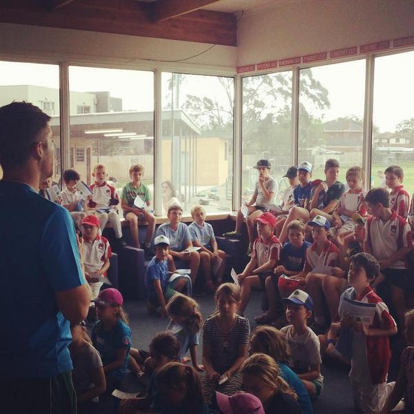 We visited North Alphington for cricket and netball programs last holidays.  We had over 100 children come along