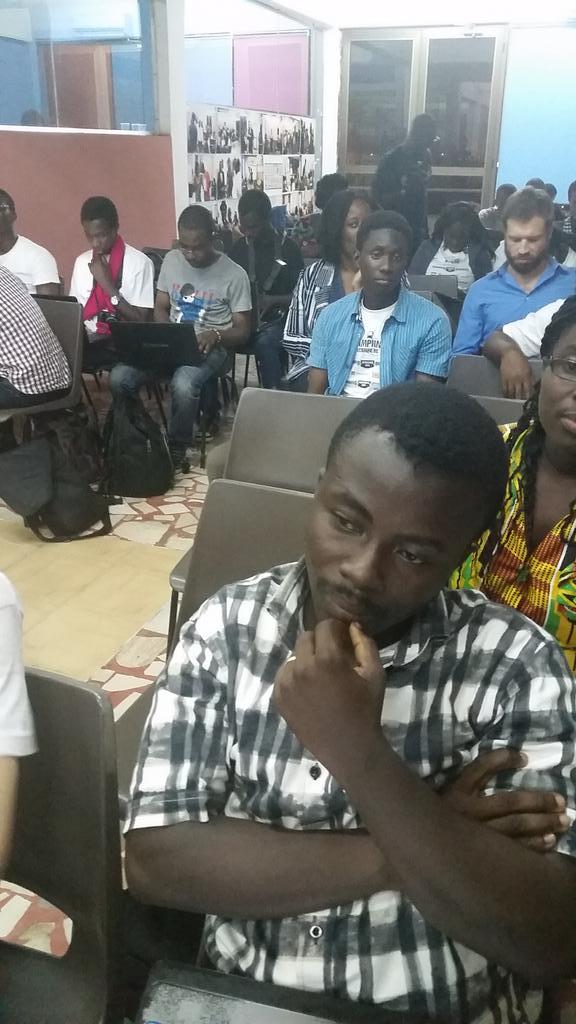kobbyblay's tweet image. RT @threesixtygh_: @kobbyblay is here at the @ampionafrica Venture Bus.#Vbus #hackerthon @ghHealth