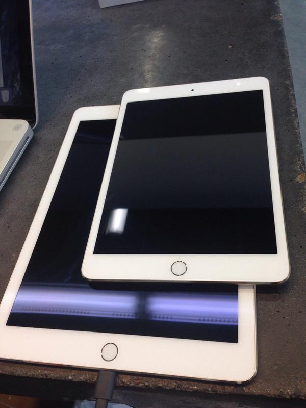commandtabpod's tweet image. They're here: #iPadAir2 and #iPadMini3