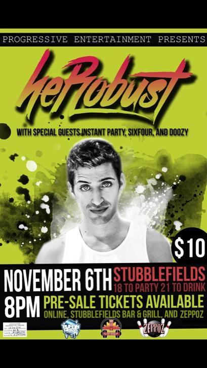 ProgressiveEnt's tweet image. We are proud to announce Zeppoz Casino &amp;amp; bowling and Puffin Glass Pullman as our official sponsors for Herobust!