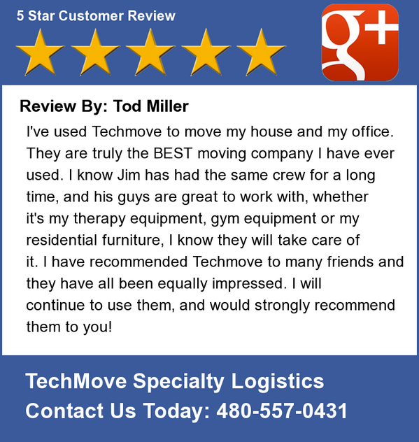 JRSolutions's tweet image. Review By: Tod Miller
I\&apos;ve used Techmove to move my house and my office.  They are truly the BEST moving comp...