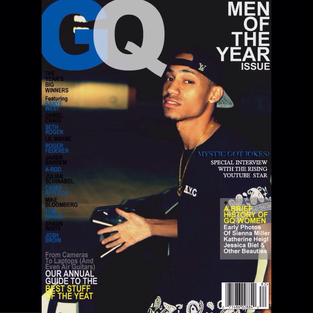 Mystic Got Jokes on Twitter "lmfao I MADE IT! GQjk shoutout