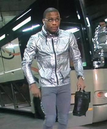 SportsNation on X: Russell Westbrook's AWESOME game clearly because of his pregame  outfit  / X