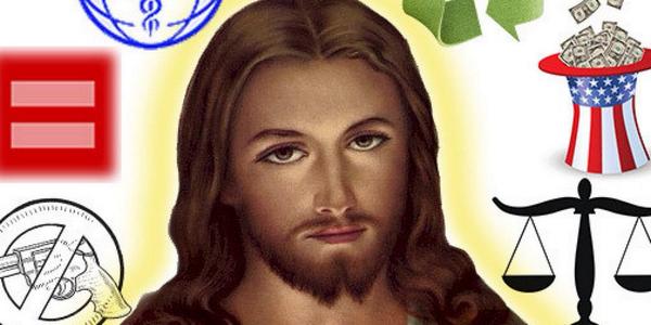 Why4half's tweet image. #keepcalmandvotedem Christians are not all right wing extremists