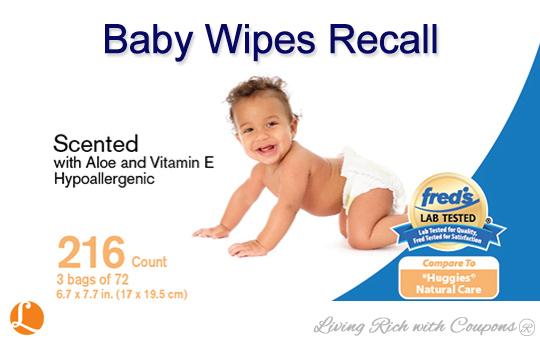 comforts for baby wipes recall
