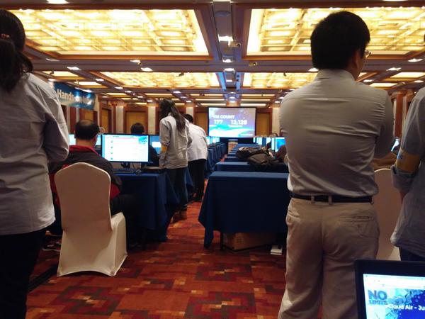VMwareHOL's tweet image. #VMwareHOL second day opening at #vForum - China