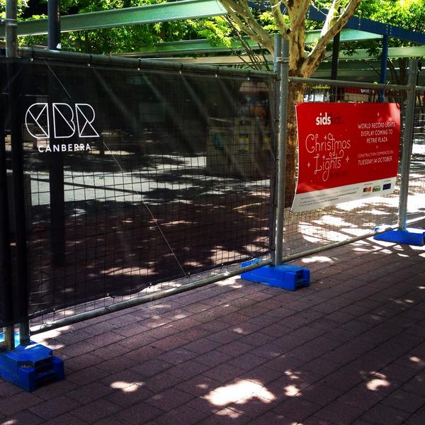 Nice to see a bit of #CBR in the city! @SIDSandKidsACT <a href="/contentgroup/">contentgroup</a> <a href="/JamieWilson_/">Jamie Wilson</a>