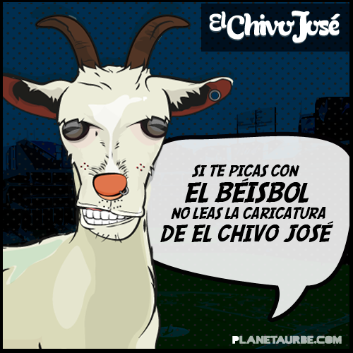 breinguash's tweet photo. Llegó la caricatura de El Chivo José. Mírala http://t.co/HyMxfefTvF http://t.co/oKCTc1W0Cu