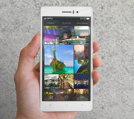 oppomart's tweet photo. Oppo R5 features 4G, 5.2″ AMOLED screen, 13MP camera, Qualcomm 64-bit CPU, 4.8mm thickness. http://t.co/V0pNSW9ony http://t.co/lMWjIjW5cr