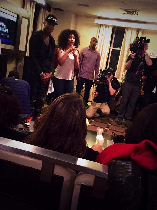 JunaeBrown's tweet photo. Had a blast tonight at @yestirday 's listening party/video premiere!! He is absolutely NEXT.   #rememberyestirday http://t.co/ivme8iwHTY