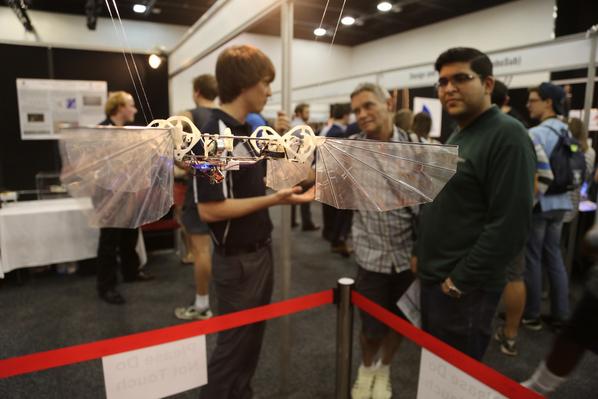 UniofAdelaide's tweet photo. Wow! #ingenuity2014 = fantastic & fascinating. Pics: http://t.co/CDJqsUwBnT ^AF #engineering http://t.co/VUzOjBXRID
