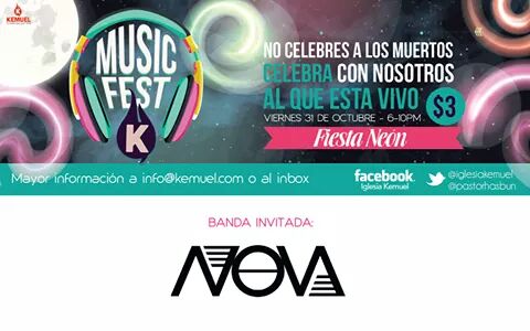 Nova51416's tweet photo. Estaremos haciendo #Ignición este próximo viernes en la fiesta neón, acompáñanos y celebra con nosotros
 $3-36PM http://t.co/5U5J1lCsQt