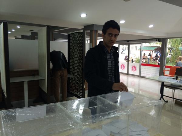 Sosyal Hizmet bölümü öğrencilerimiz temsilcilerini seçiyor..