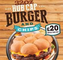 #ManUp #manupchallenge #hubcapburger #massivecow