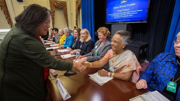 Rotary's tweet photo. RT @kcwc_womensclub: #Rotary #women honored @WhiteHouse 4 #humanitarian service. #RotaryAction http://t.co/wJStbEBnsx