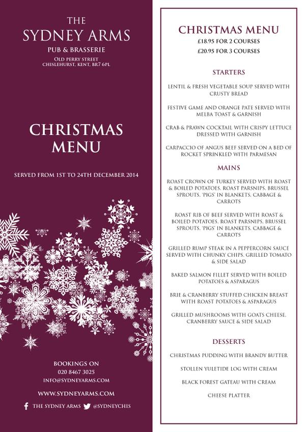 SydneyChis's tweet photo. Still don't know what you're doing for food over the Christmas period? Come and join us! http://t.co/kDnc0FCAu5 http://t.co/8jXqnjbytL