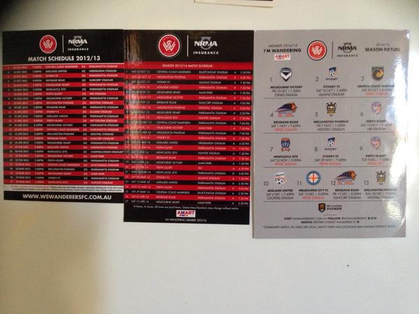 Natowesternsyd's tweet photo. @wswanderersfc not a fan of the new magnet why change something that was working + where's my other 4 packs http://t.co/4M8JM4mRNg