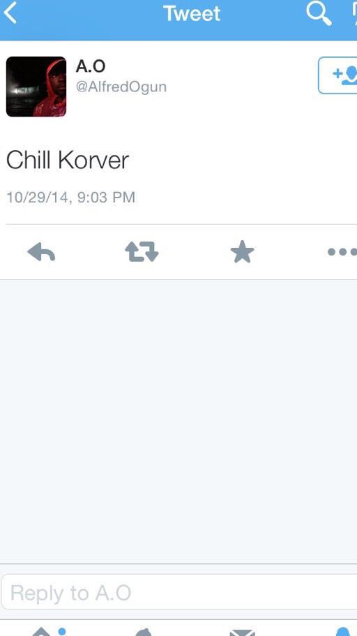 DreCinco's tweet photo. BREAKING NEWS: URBAN YOUTH @AlfredOgun ADDRESSES NBA STAR @KyleKorver #ShotsFired? http://t.co/CEOGOQu1bZ