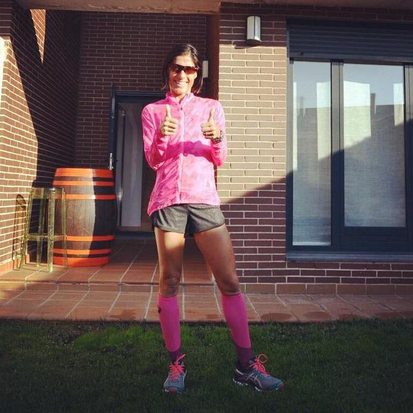 alessanaguilar's tweet photo. Are you ready?A disfrutar del día y de lo que más me gusta: ¡correr! @ASICSspain @Oakley_Spain #superate #nutrielite http://t.co/C8Bs13SJNN