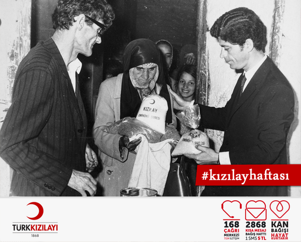 29 Ekim-4 Kasım arası Kızılay Haftası… Kızılay; 146 yıldır ihtiyaç sahiplerine umut oluyor. #kızılayhaftası
