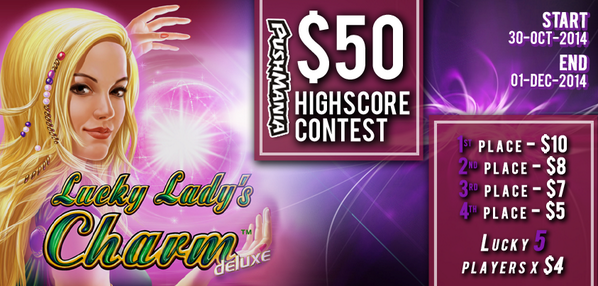 PushMania's tweet image. Play #LUCKYLADYSCHARM - popular #Novomatic game &amp;amp; win #money $40 in #contest from #PushMania: on.fb.me/YFa3vZ
