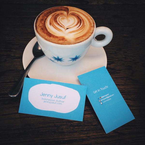 JennyJusuf's tweet photo. Look what I got! Ubercute card that suits my personality &amp; work (nyehehe) from @upsidehype :') Thanks! CC @commaditya http://t.co/vdGKZLBkhg