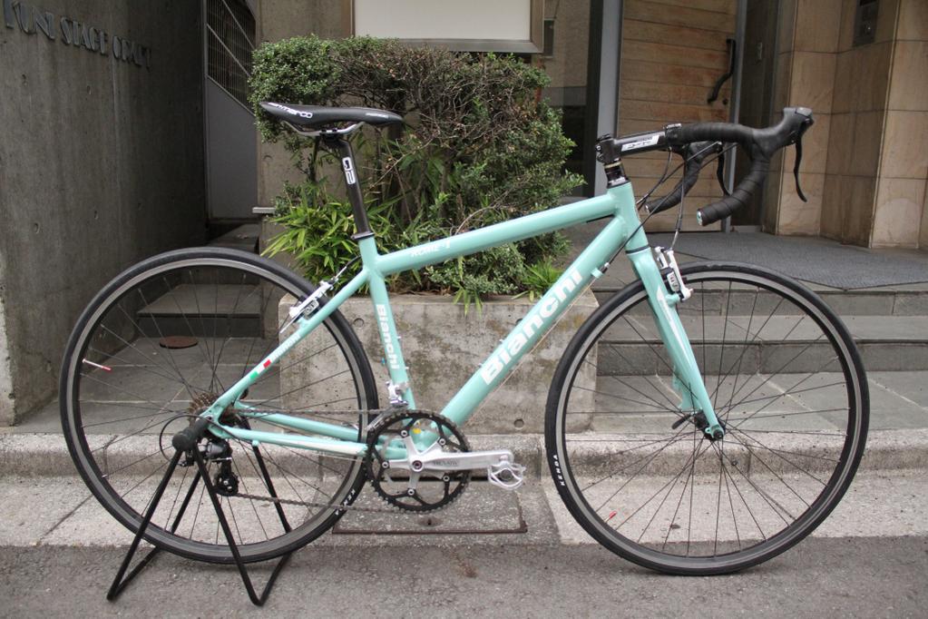 ビアンキローマ2 (クロスバイクをロードバイク化) - 自転車 ビアンキローマ2 (クロスバイクをロードバイク化) - 自転車