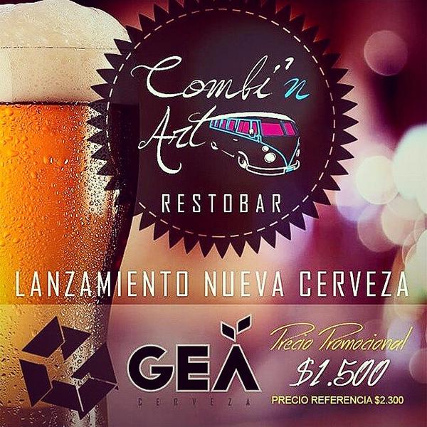 CervezaGea's tweet photo. 1 de noviembre 21hrs:
Lanzamiento Cerveza GEA en #Olmué  
Restobar @combinart 
Muchas Sorpresas!!!
@DeLimacheYOlmue http://t.co/GyILWP27UH