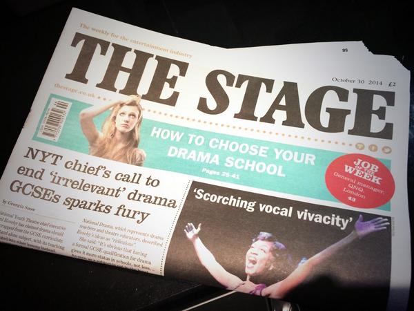 JOB of the week says <a href="/TheStage/">The Stage</a> - we are looking for a GENERAL MANAGER to join our growing team!