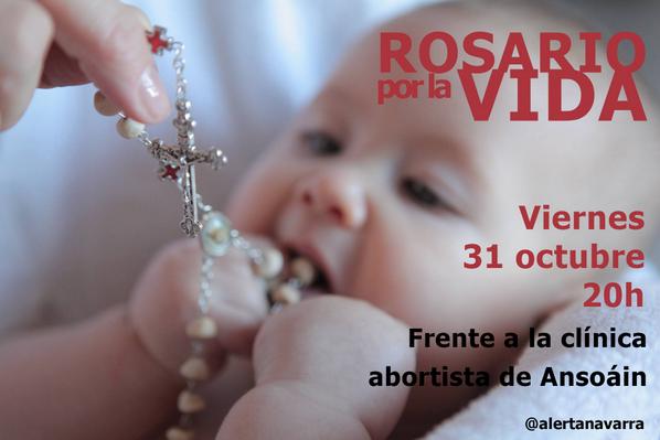 alertanavarra's tweet photo. ¡Os esperamos como cada mes para rezar por la Vida! #LaVidaEsLoPrimero http://t.co/KTy0Lve9Ka