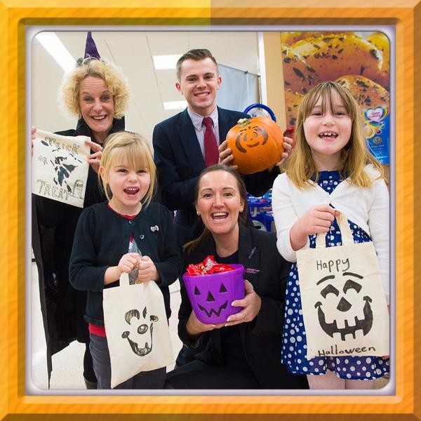 The Halloween fun continues in Tesco Clevedon.