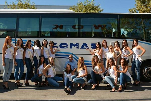 AutocaresComas's tweet photo. Un año más acompañando a nuestras misses - #MissTourismSpain http://t.co/9oNaNxG943