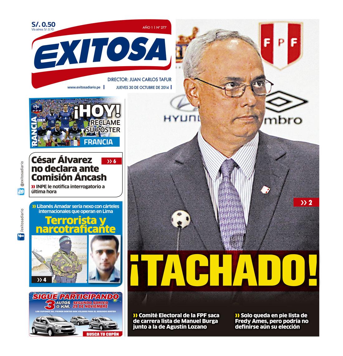 Exitosa Noticias on Twitter: "Nuestra #PortadaImpresa de ...