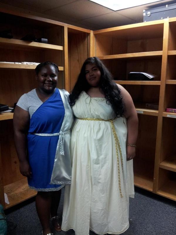 itweet2012's tweet image. My beautiful niece and her friend! #Toga #GreekTheme