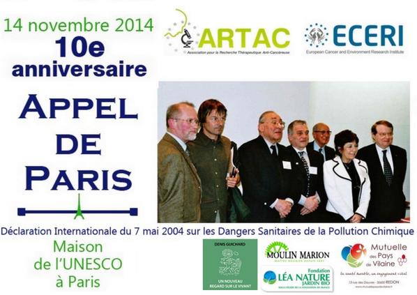 ArtacPhilippei's tweet photo. La Fondation Denis Guichard soutient le colloque des 10 ans de l'Appel de Paris.
http://t.co/OWriwqUsuo http://t.co/eLkDiX8Dr3