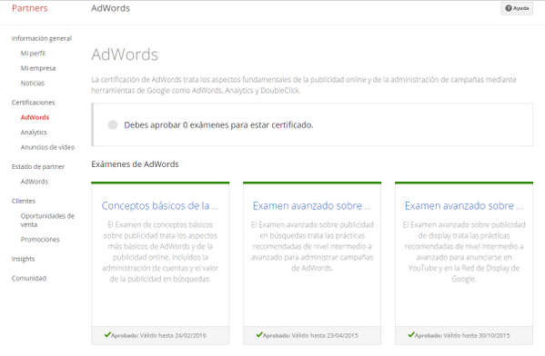 victorlopezseo's tweet photo. Después de aprobar el examen de #Publicidad Display de #Google ya tengo todas las Certificaciones @GoogleAcademies http://t.co/cwNMEZpX7N