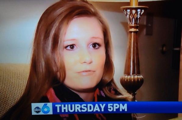 Run_For_Bliss's tweet photo. No big deal just @ChelseaBowe in a commercial during the World Series ! #iAMBliss #RaisingAwareness http://t.co/g6Vm2oFZw9