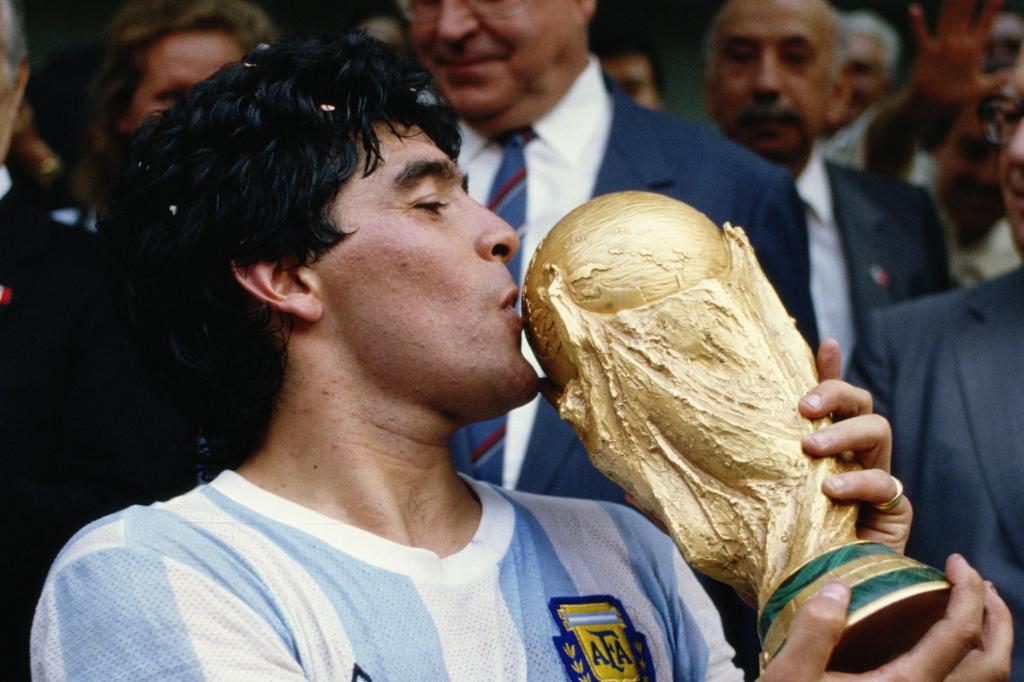 " Argentina legend Diego Maradona is 54 today. Happy Birthday Diego!  lol