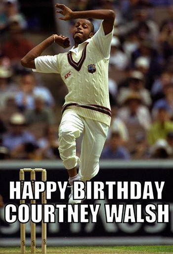 Happy Birthday to one of the greatest fast bowlers of all time - Courtney Walsh. 