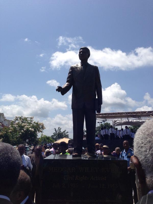 Medgar Evers Statue