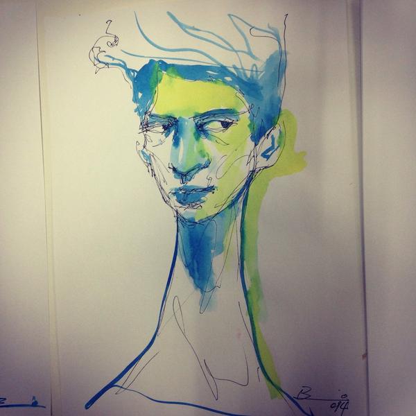 danielhb88's tweet photo. Uno de mis personajes #artista #arte #pintura #ilustración http://t.co/cBI0lJxaDG