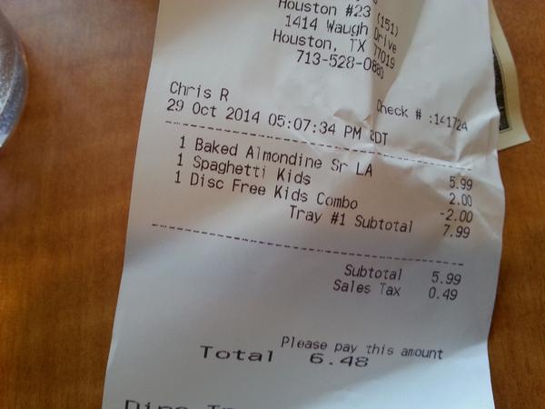 Amy Davis On Twitter Took My Kids To Luby S Bc Kids Eat Free On Wed I M So Frugal I M Not Even Offended They Also Gave Me A Sr Discount Http T Co Fp2frwp5tg