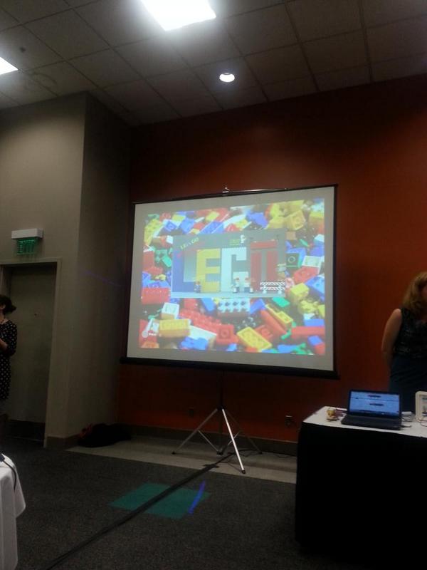 Schweikartd's tweet image. Let&apos;s go someplace with Lego&apos;s #edtech2014