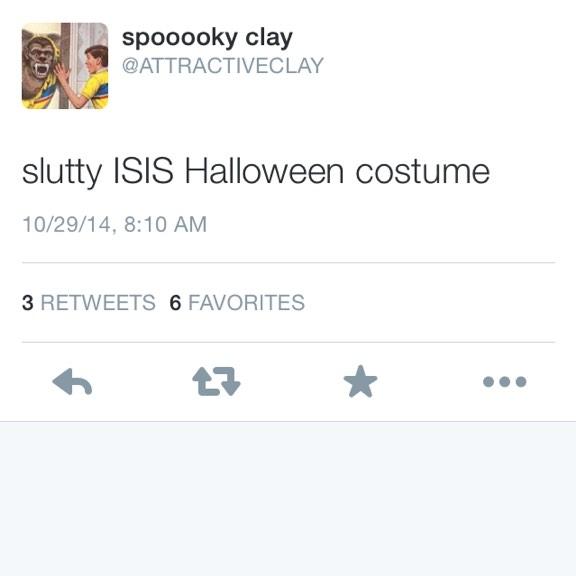 DreCinco's tweet photo. BREAKING NEWS: PROVOCATIVE TERRORIST ORGANIZATION DRESS PROMOTED BY YOUTH?! @ATTRACTIVECLAY http://t.co/MzoP9B4noy