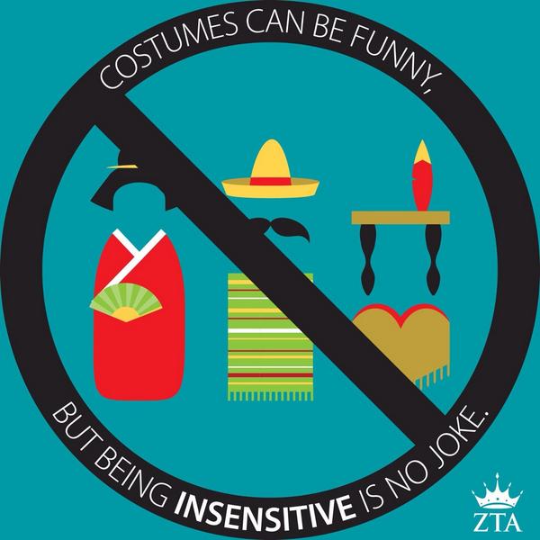UTKPanhellenic's tweet image. Remember to keep your Halloween costumes fun, not insensitive! #CultureNOTCostume